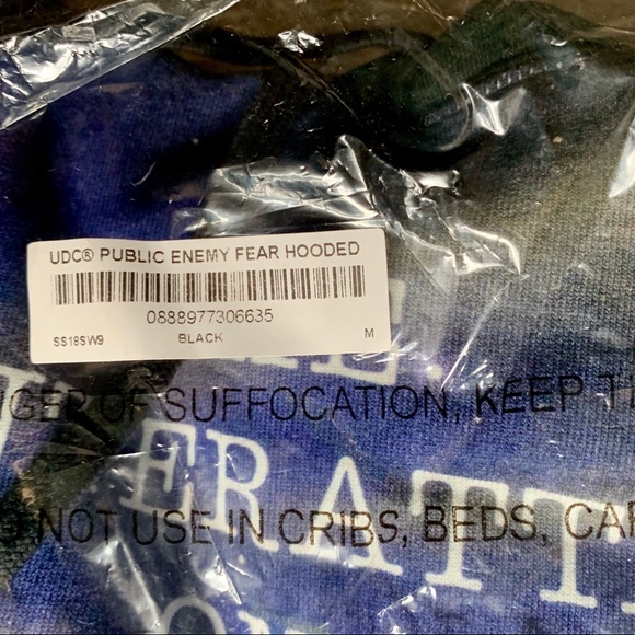Supreme Public Enemy/UNDERCOVER Hoodie - Picture 3 of 3